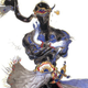 Concept art by Yoshitaka Amano for the Final Fantasy VI character Shadow
